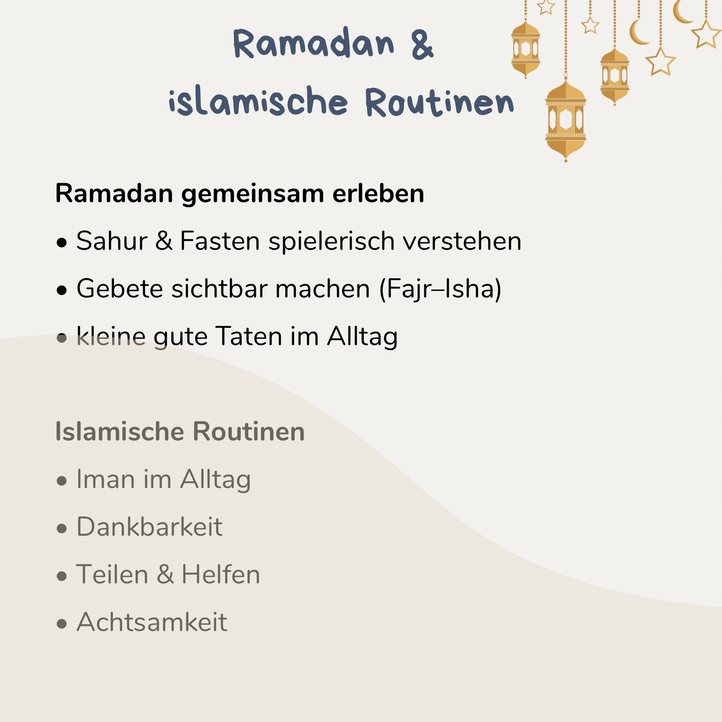 Ramadan Wochen- & Tagesplaner Bundle Kinder mit 280 Klett-Routinekarten | Islamisches Aktivitäts-Set | BALLONTRÄUME