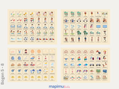 Mapimu Kids Wochenplaner CARS